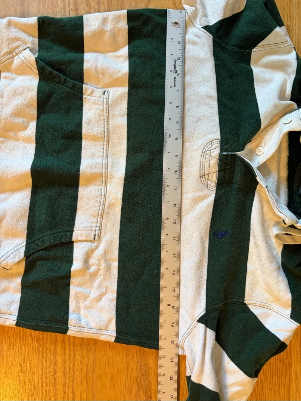 Polo Ralph Lauren Rugby Hoodie Green/White